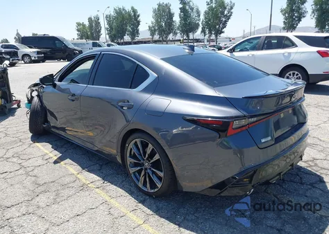 2021 Lexus Is 350 F Sport из США, поврежденный, VIN JTHGZ1B2XM5042188